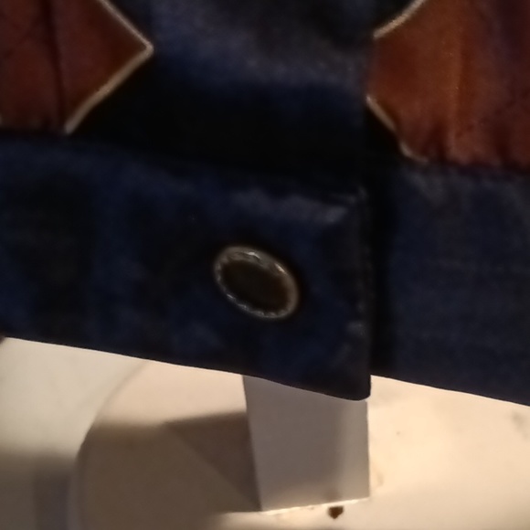 FINAL PRICE VTG Richard Warren 100% silk l/s blouse w diamonds & chains print 12 - Picture 5 of 7